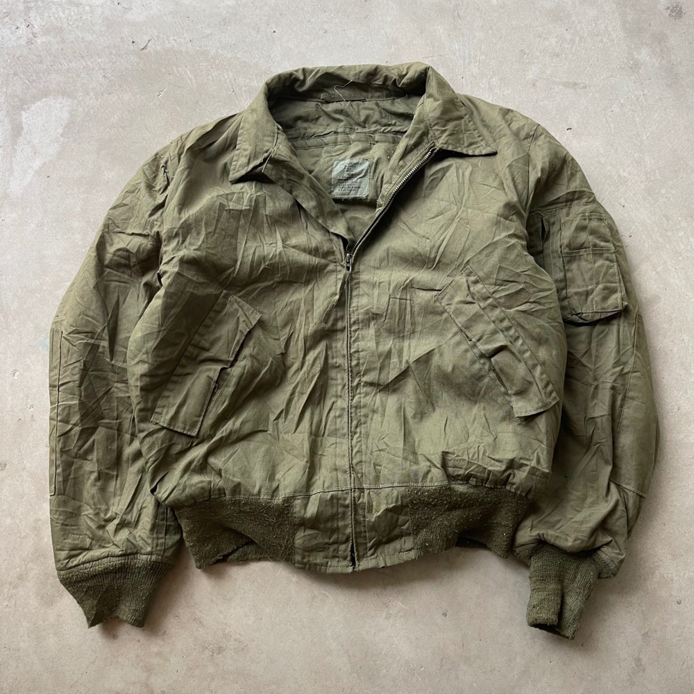 Alpha Industries Cold Weather CVC Tanker Jacket Large Long Olive Drab